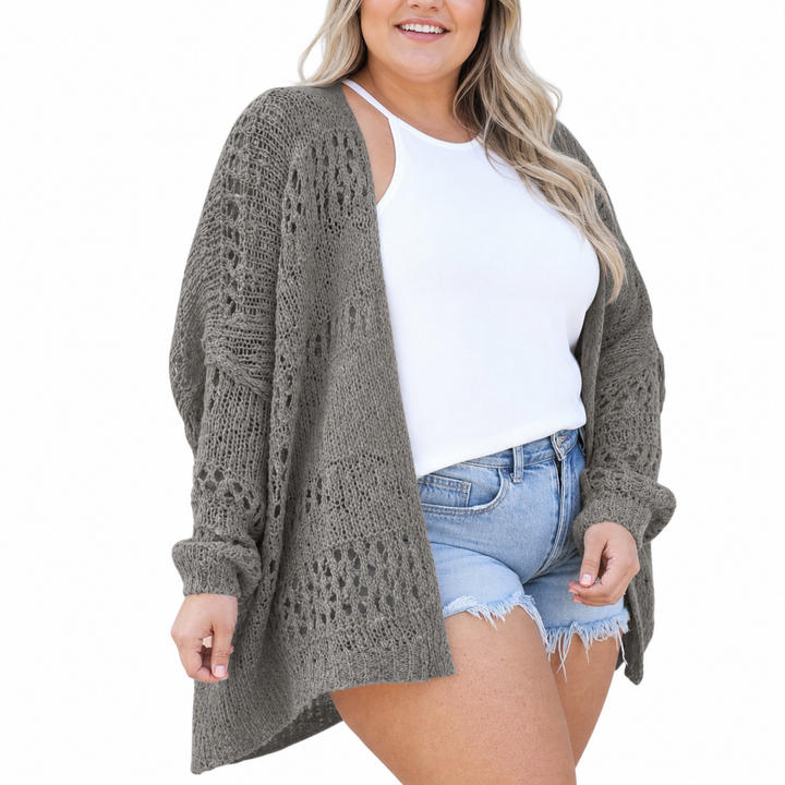 NAOMI | Lekki, Przestronny Boho Kardigan Letni