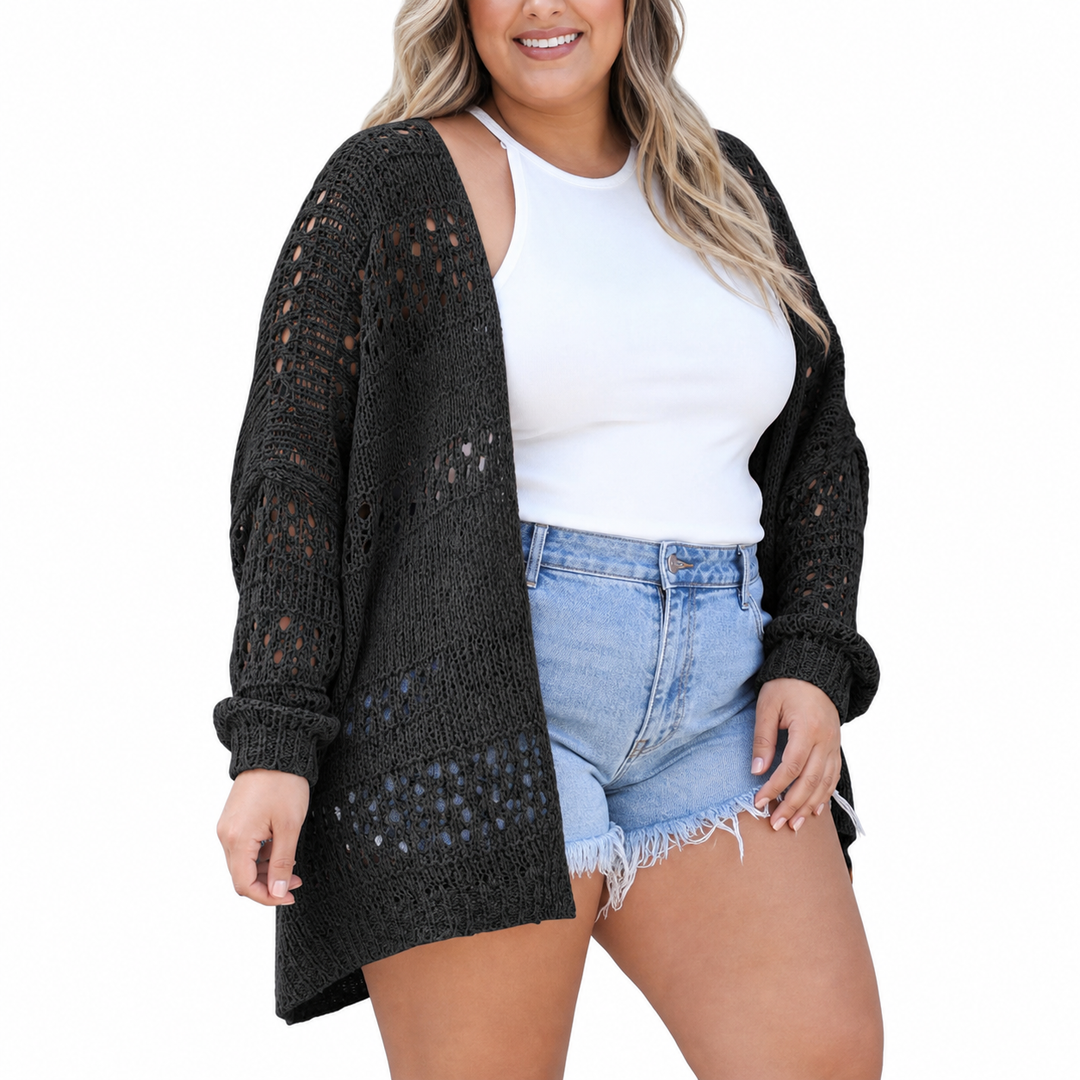 NAOMI | Lekki, Przestronny Boho Kardigan Letni